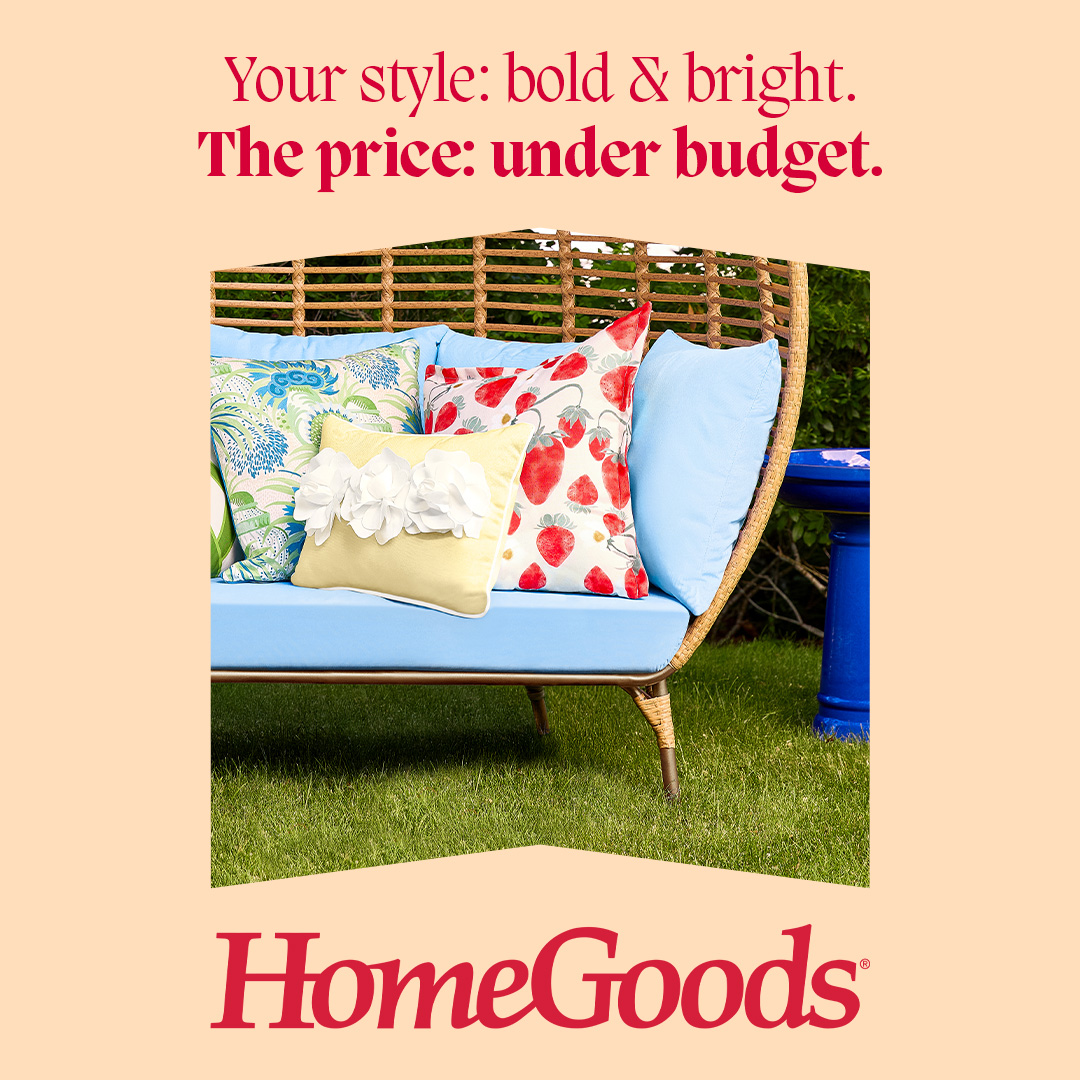 HomeGoods Facebook ad