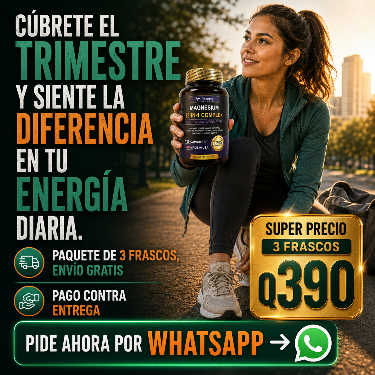 ShopNova Facebook ad: Recupera la energía para volver a moverte sin tener que…