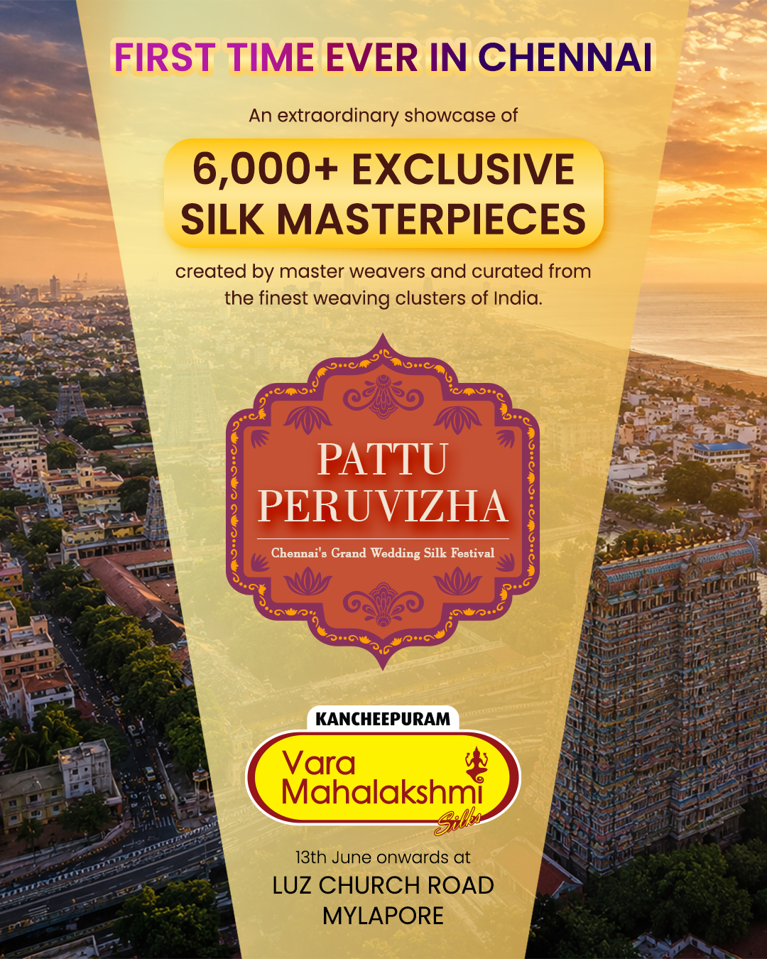 Kancheepuram Varamahalakshmi Silks Facebook ad