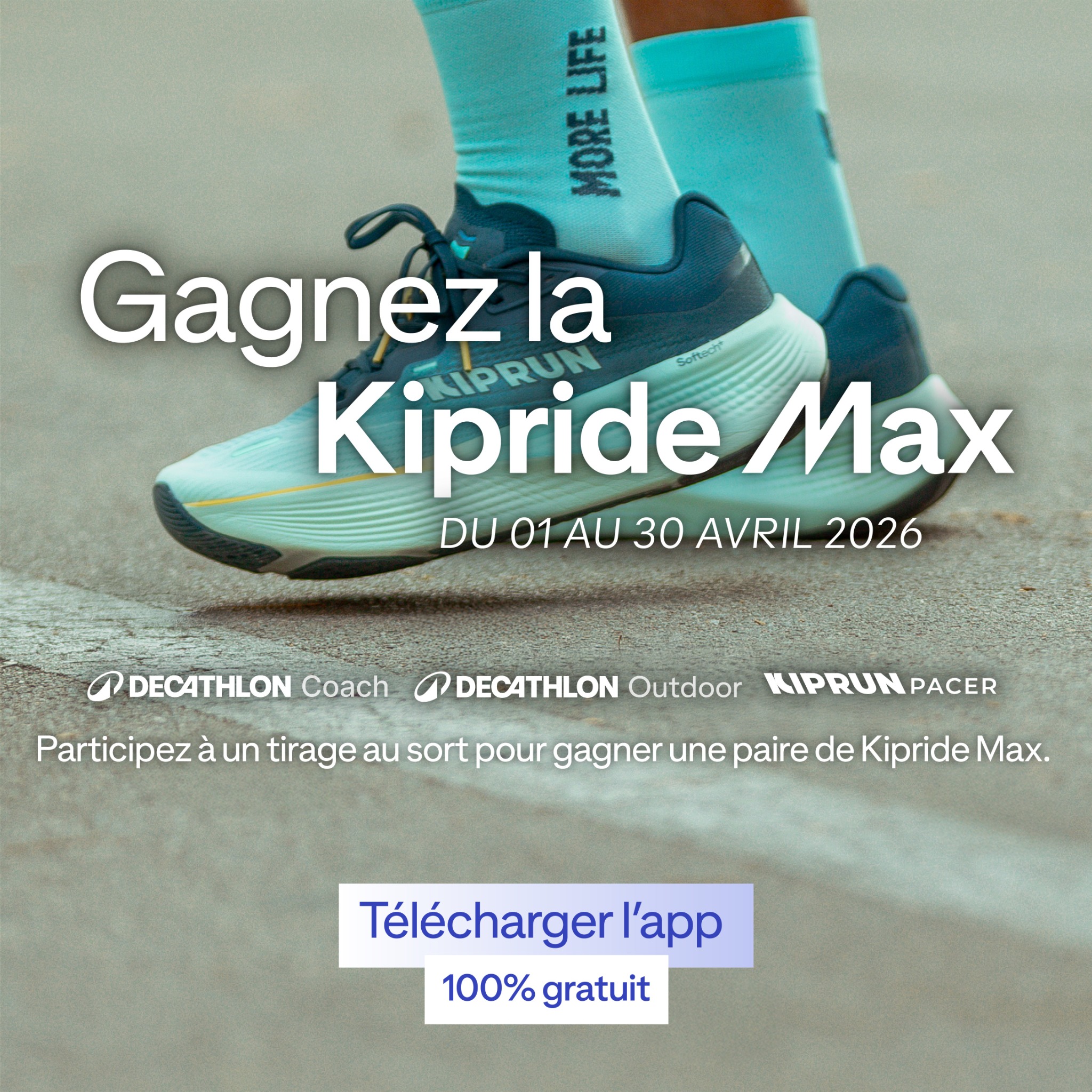 Decathlon Coach Facebook ad: App de sport 100% gratuite