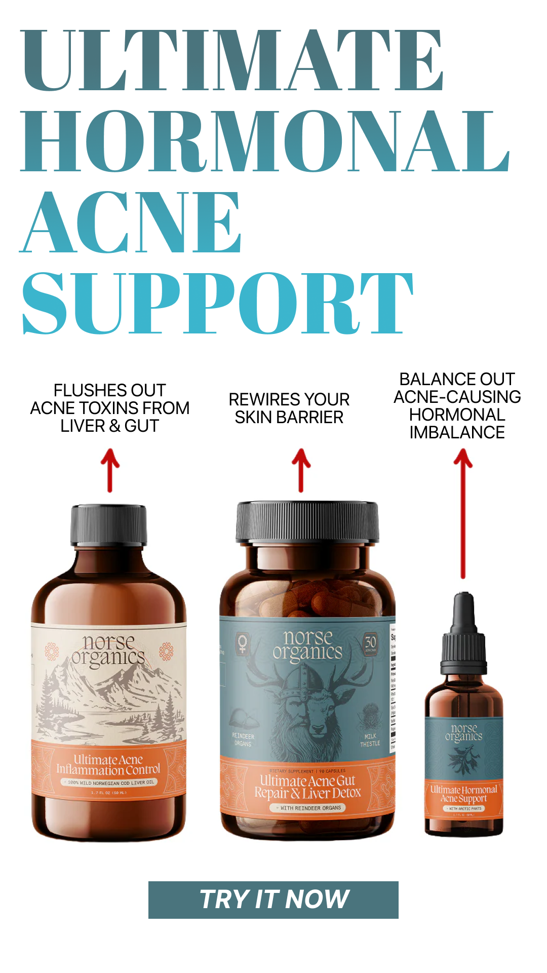 Norse Organics Facebook ad