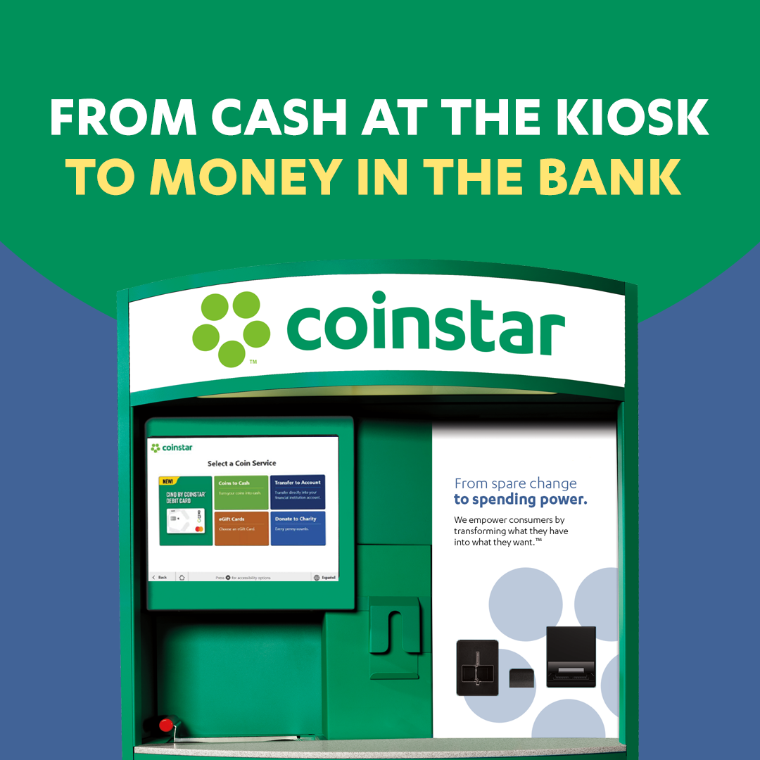 Coinstar Facebook ad
