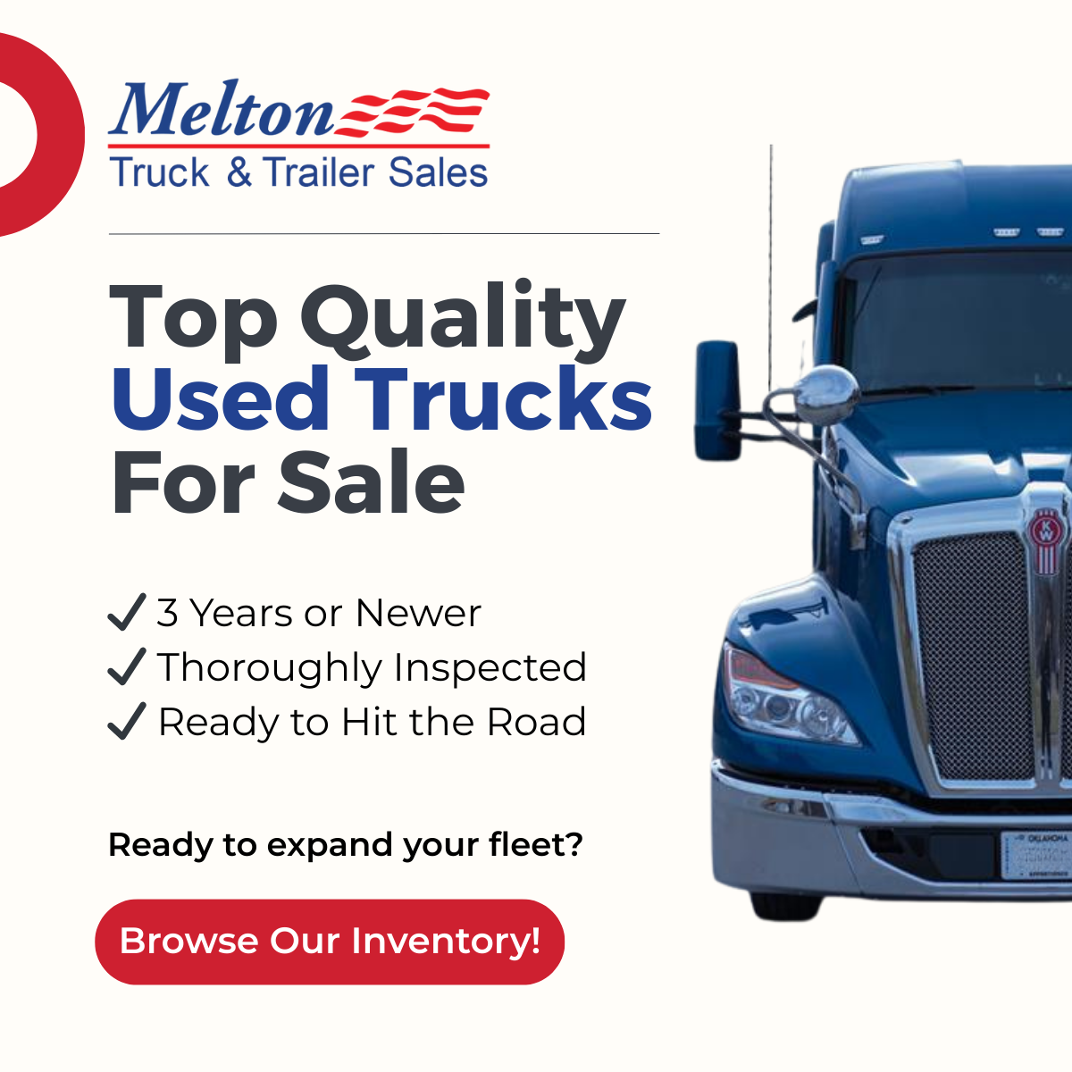 Melton Truck and Trailer Sales Facebook ad