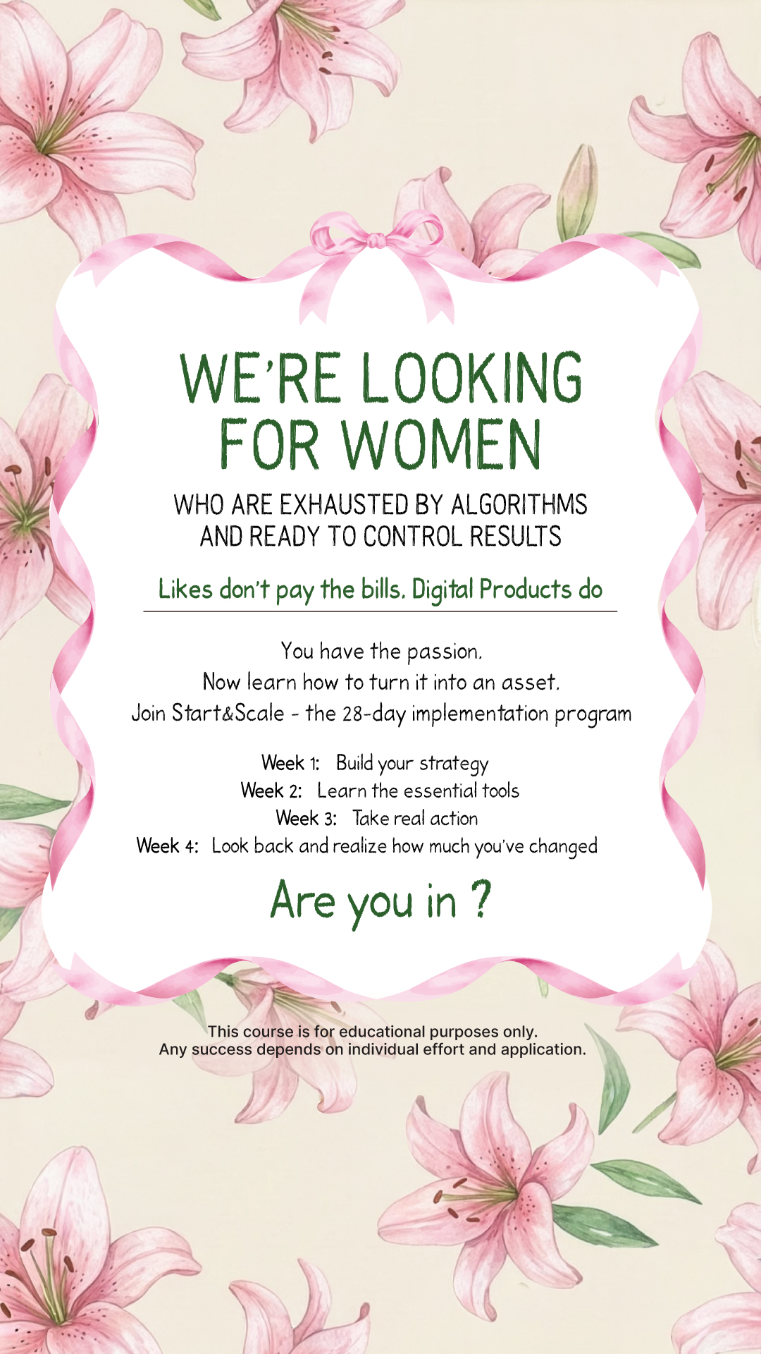 Tori Business Growth Facebook ad
