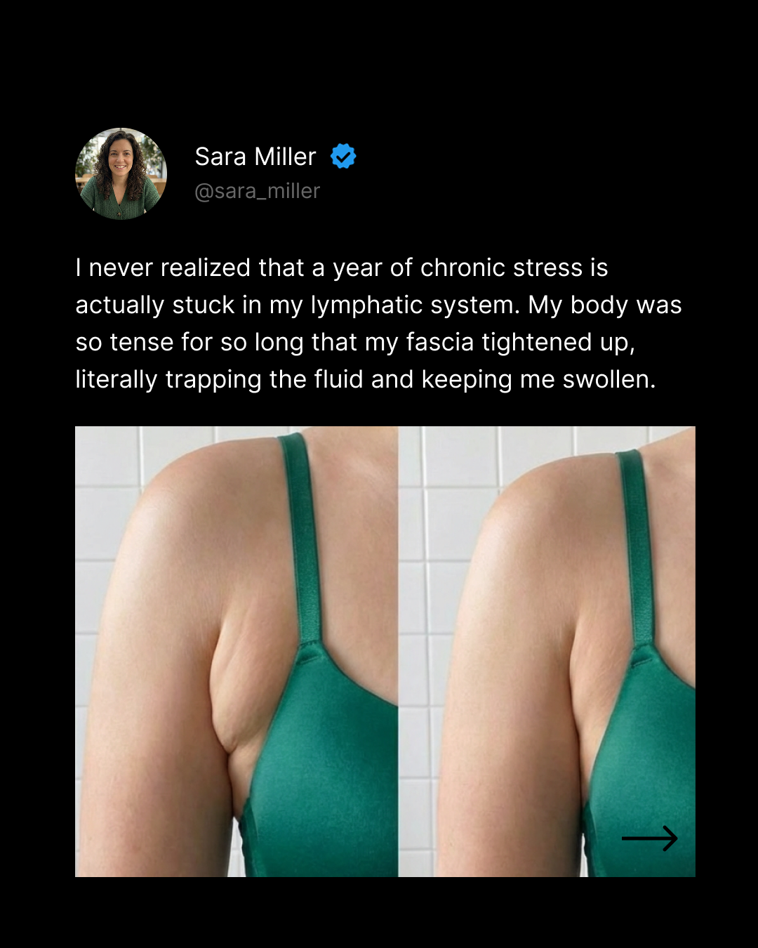 Sarah Miller Facebook ad