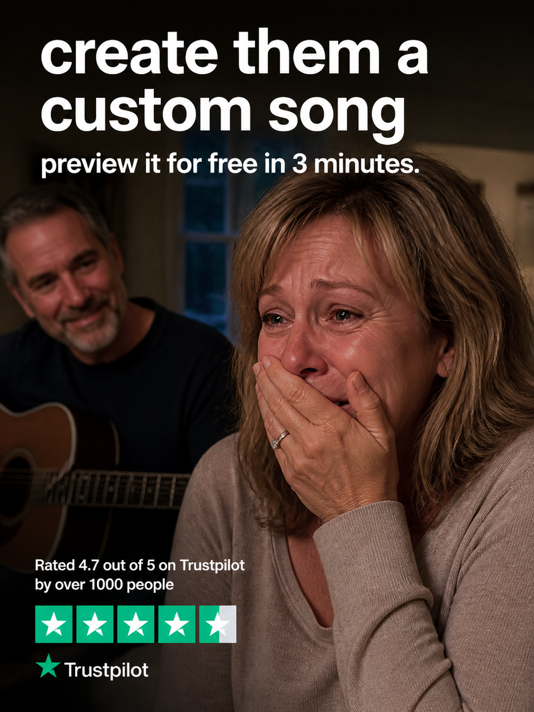 SonglyGift Facebook ad