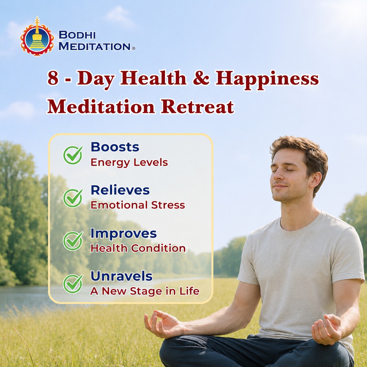 Bodhi Meditation Silicon Valley USA Facebook ad