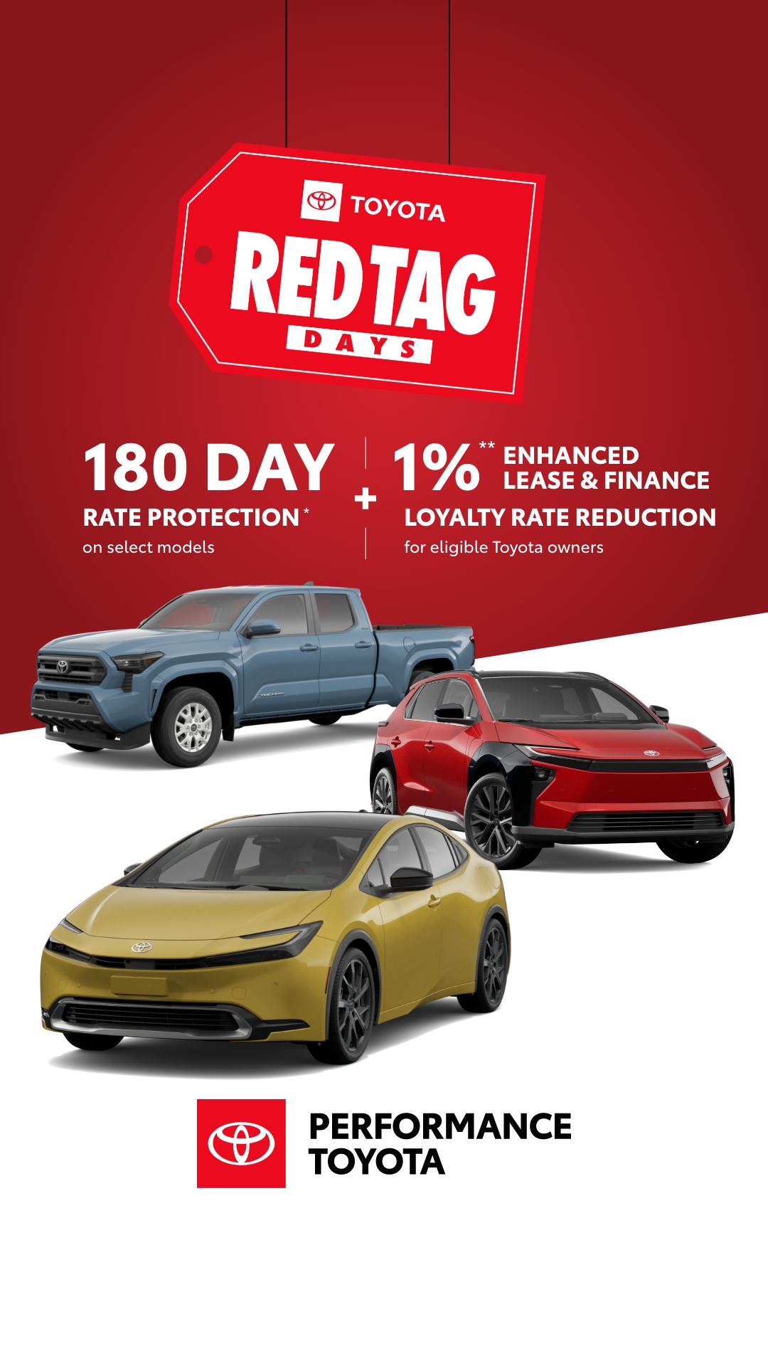 Performance Toyota Facebook ad from Apr 14, 2026