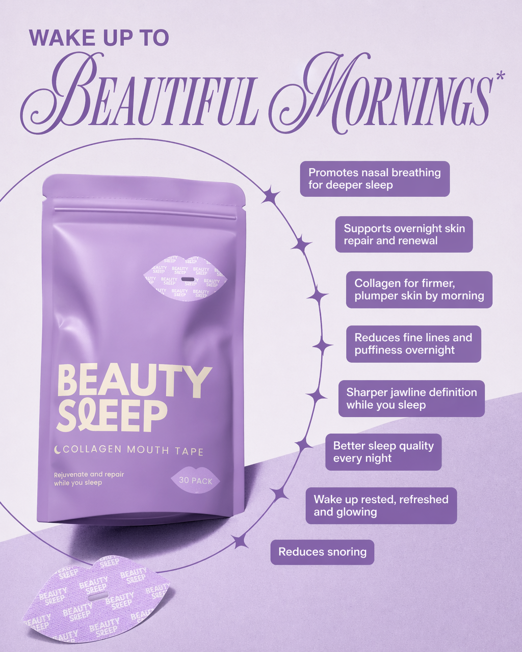Beauty Sleep Facebook ad
