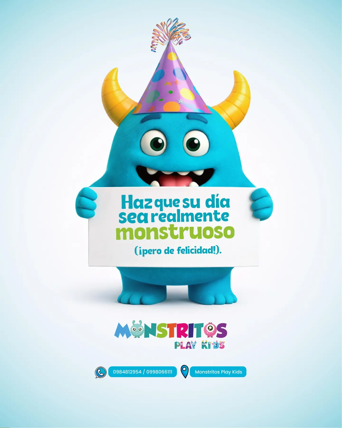 Monstritos Play Kids Facebook ad
