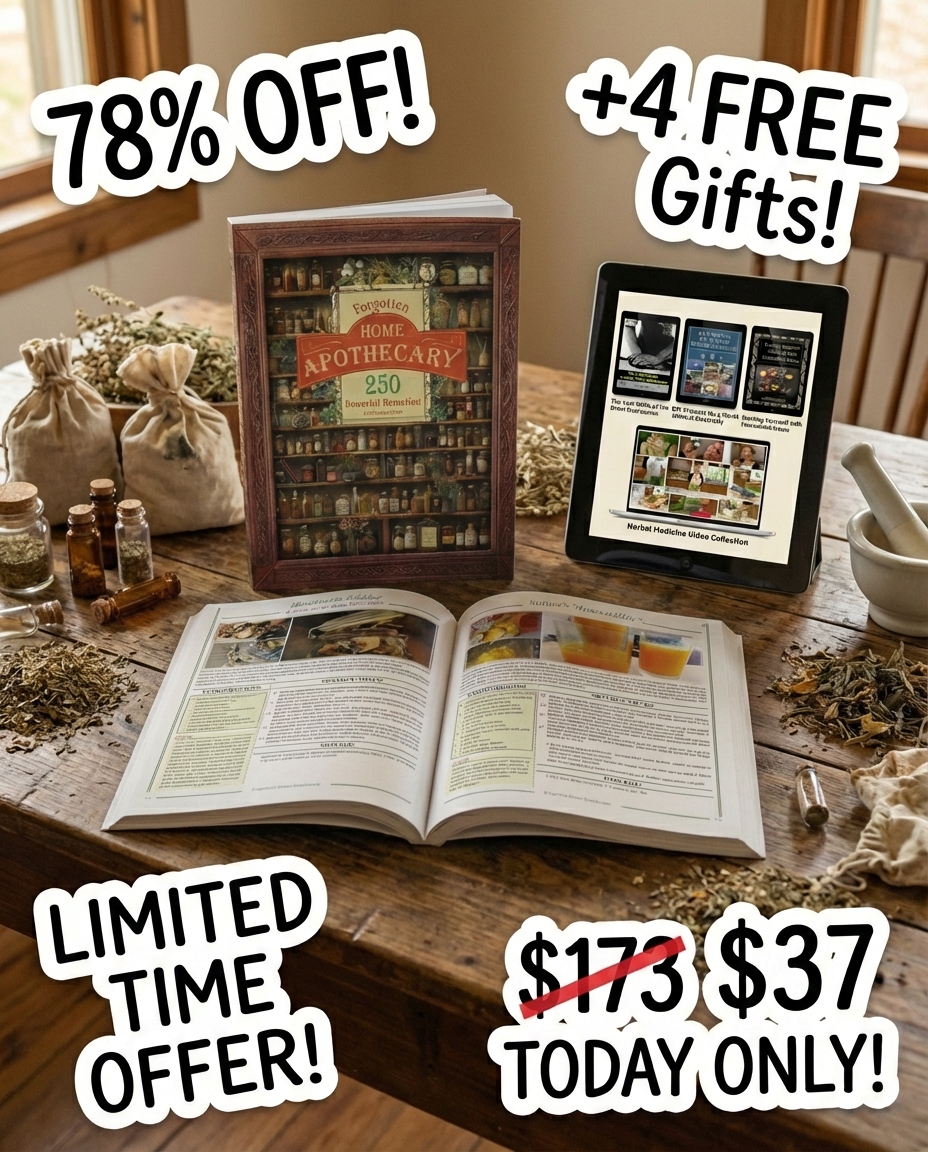 The Forgotten Home Apothecary Facebook ad