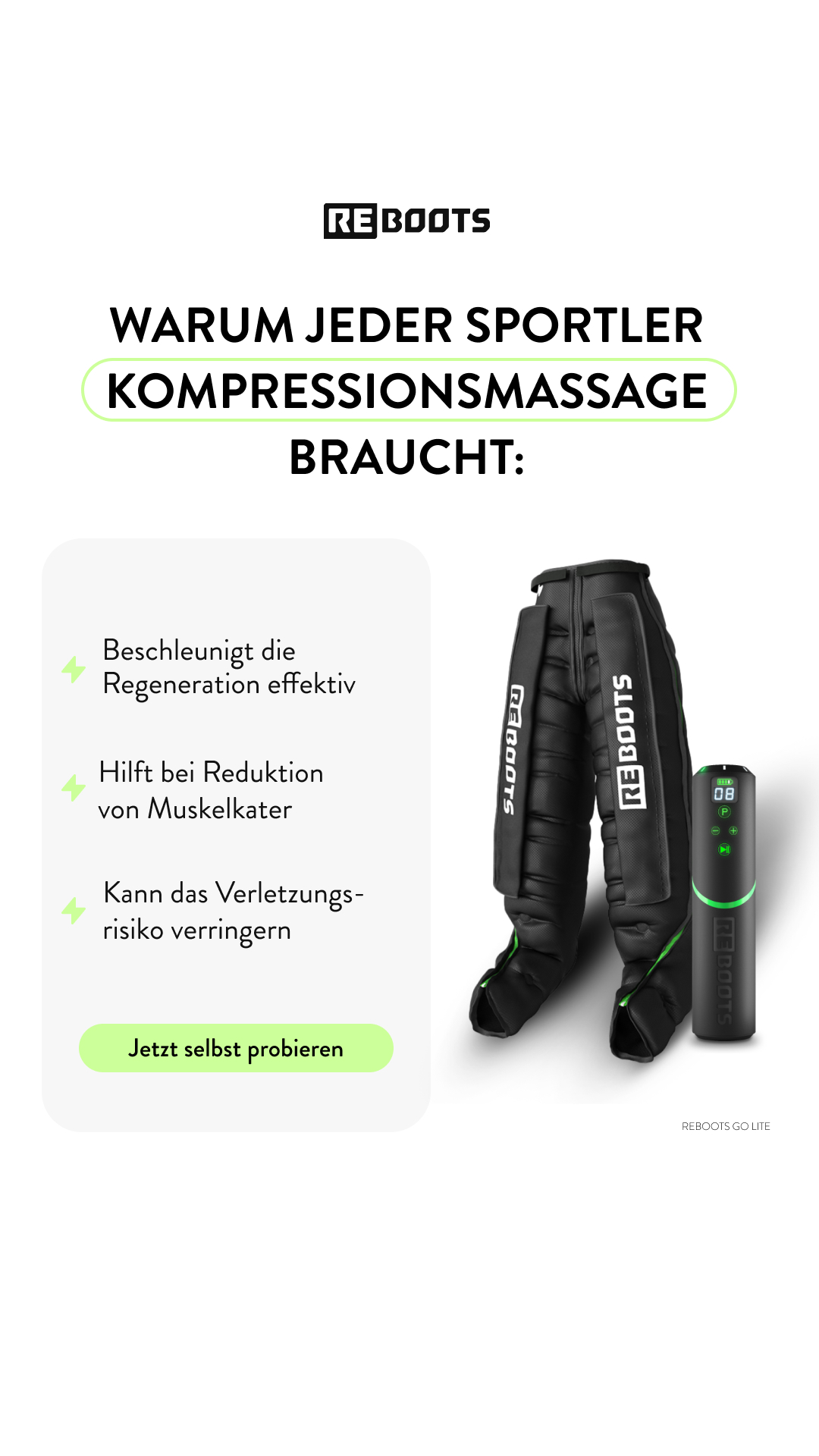 Reboots Recovery Facebook ad