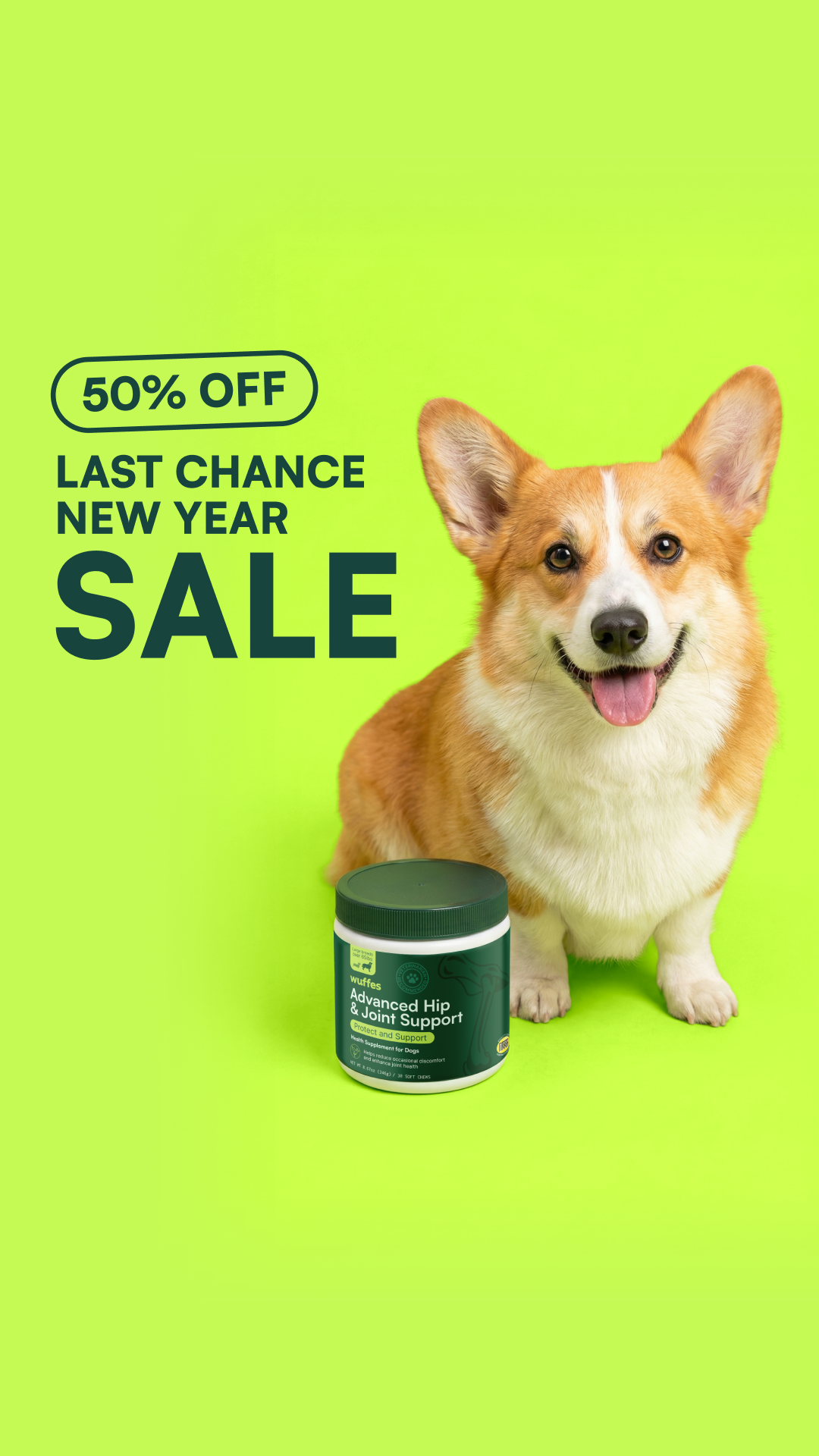 Wuffes Facebook ad