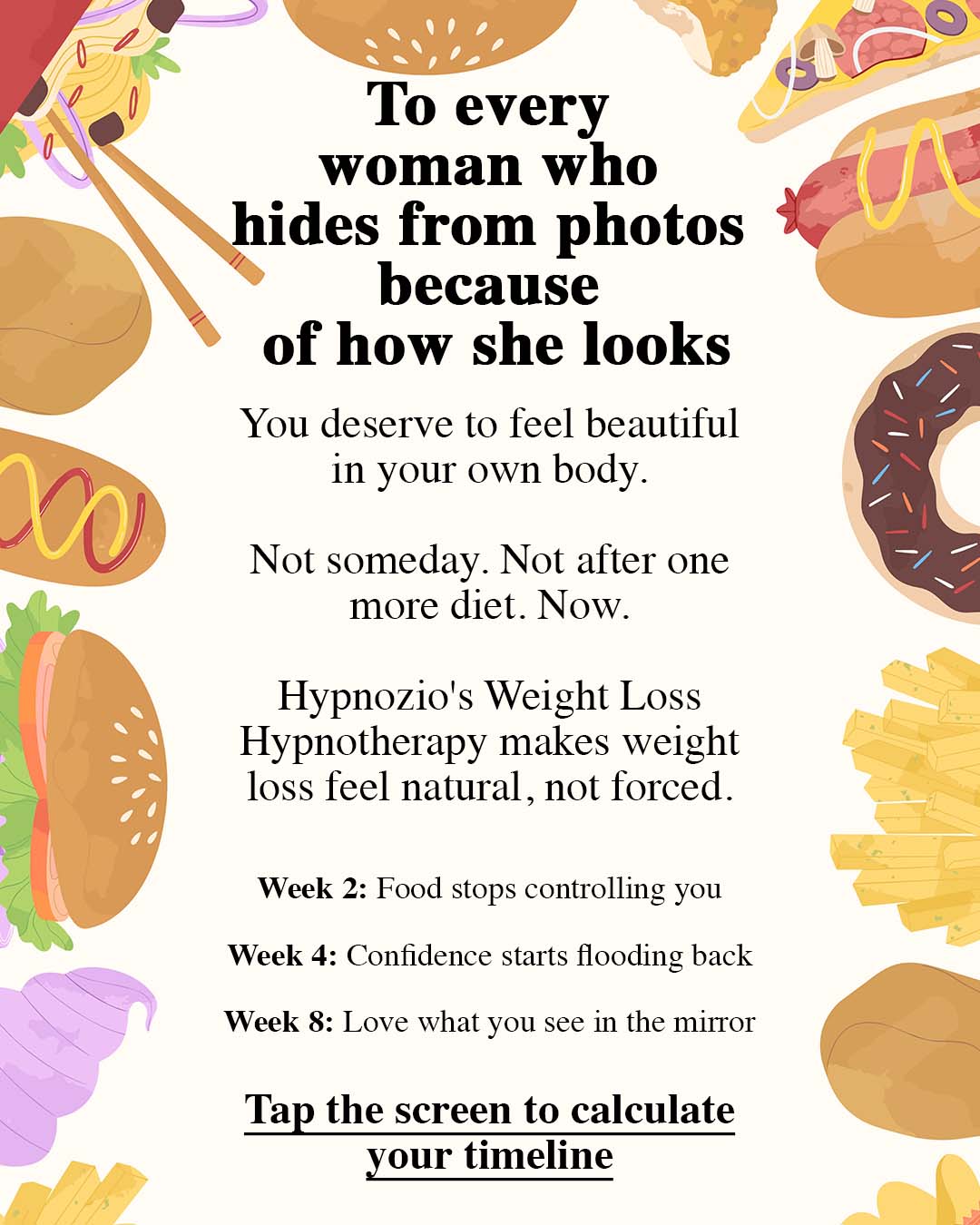 Hypnozio: power of hypnotherapy Facebook ad