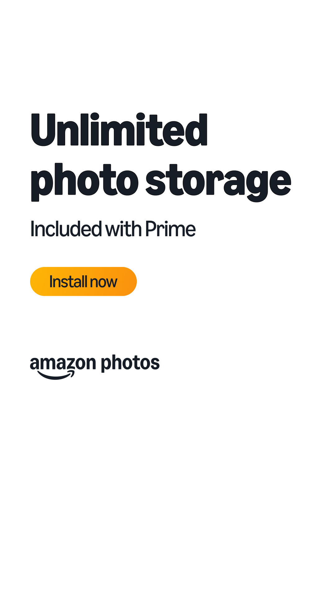 Amazon Photos Facebook ad