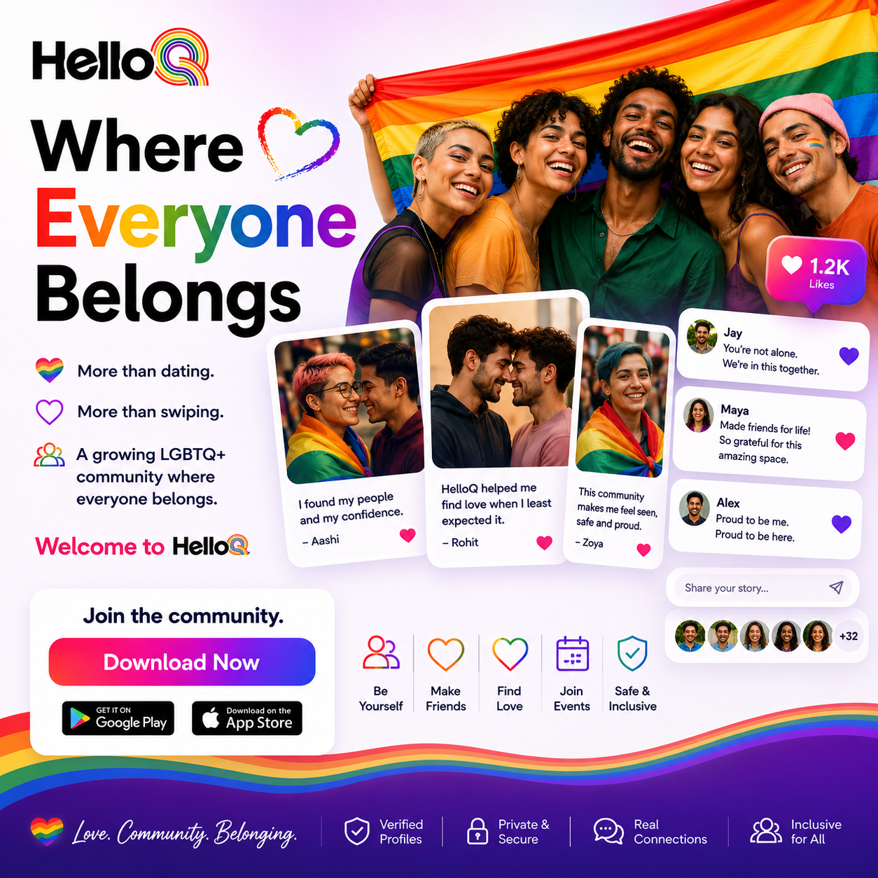 HelloQ Facebook ad
