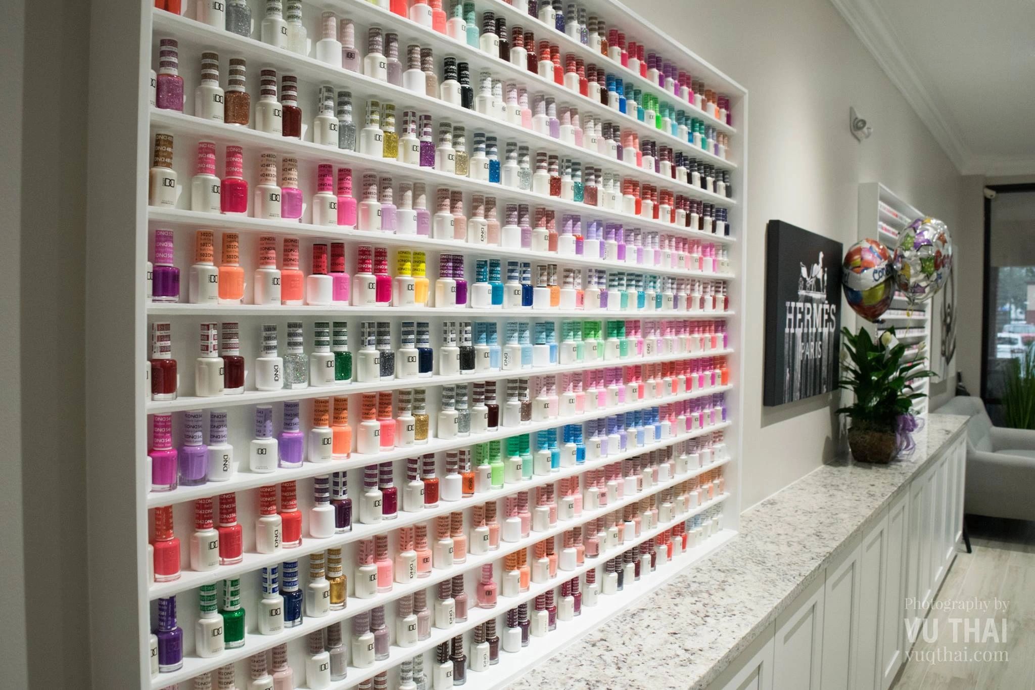 Glitz & Glam Nail Salon Facebook ad: As a new salon, our mission is simple…