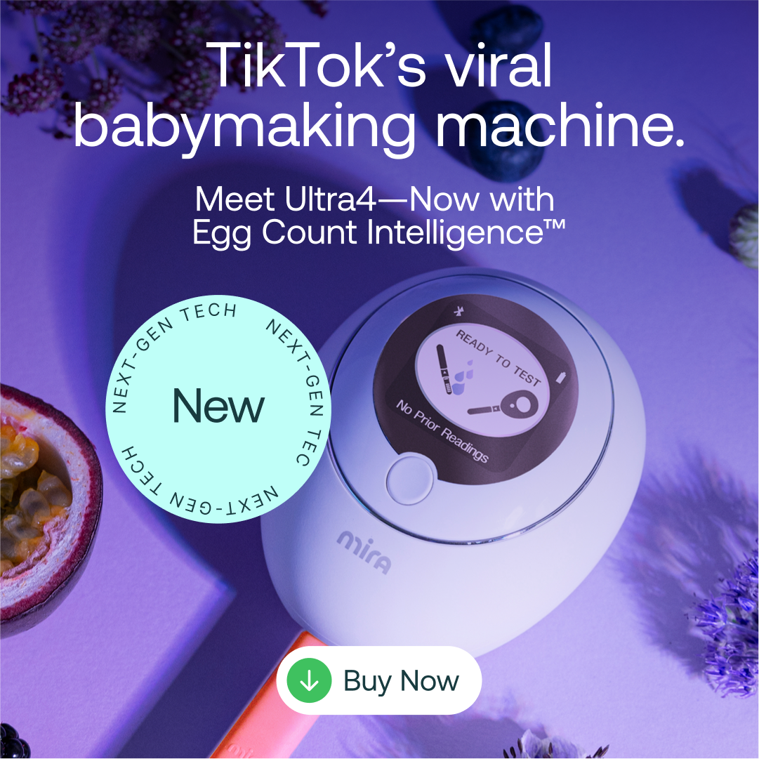 Mira Fertility Facebook ad
