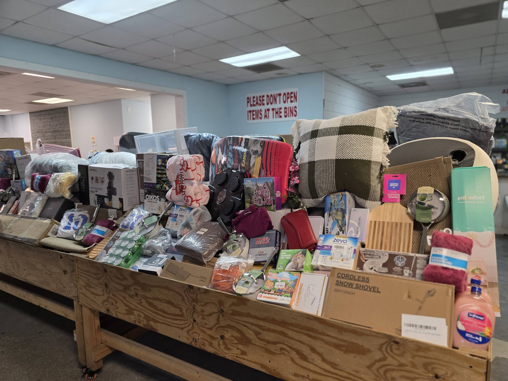 Liquidation Station Facebook ad: * Big Savings Await at Liquidation Station