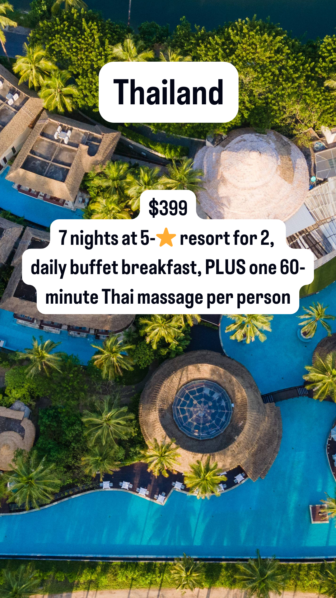 Travelzoo Facebook ad