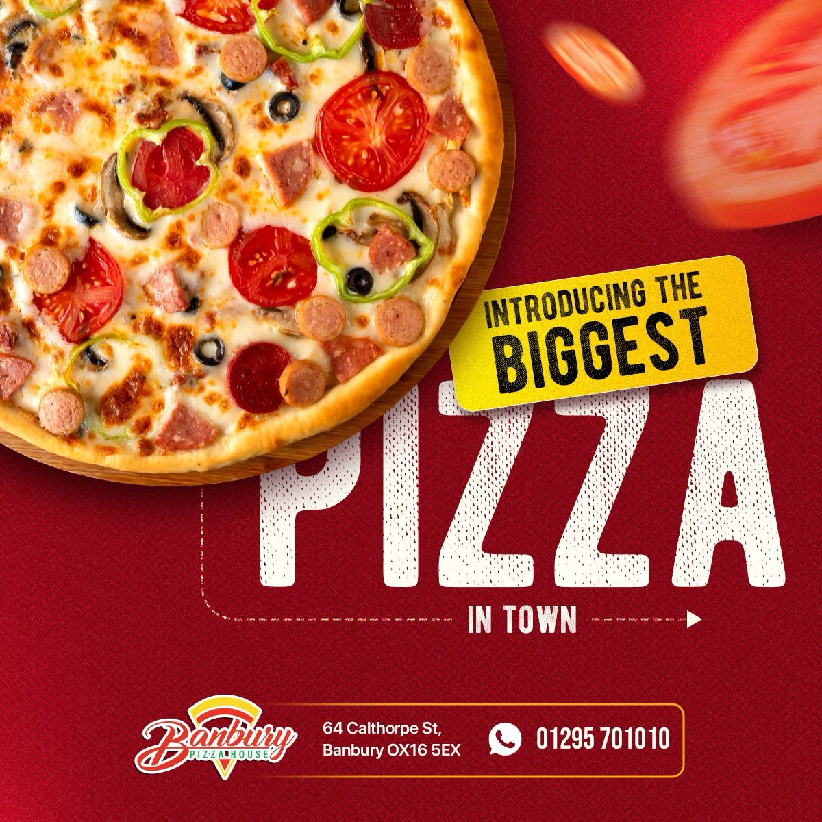Banbury Pizza House Facebook ad