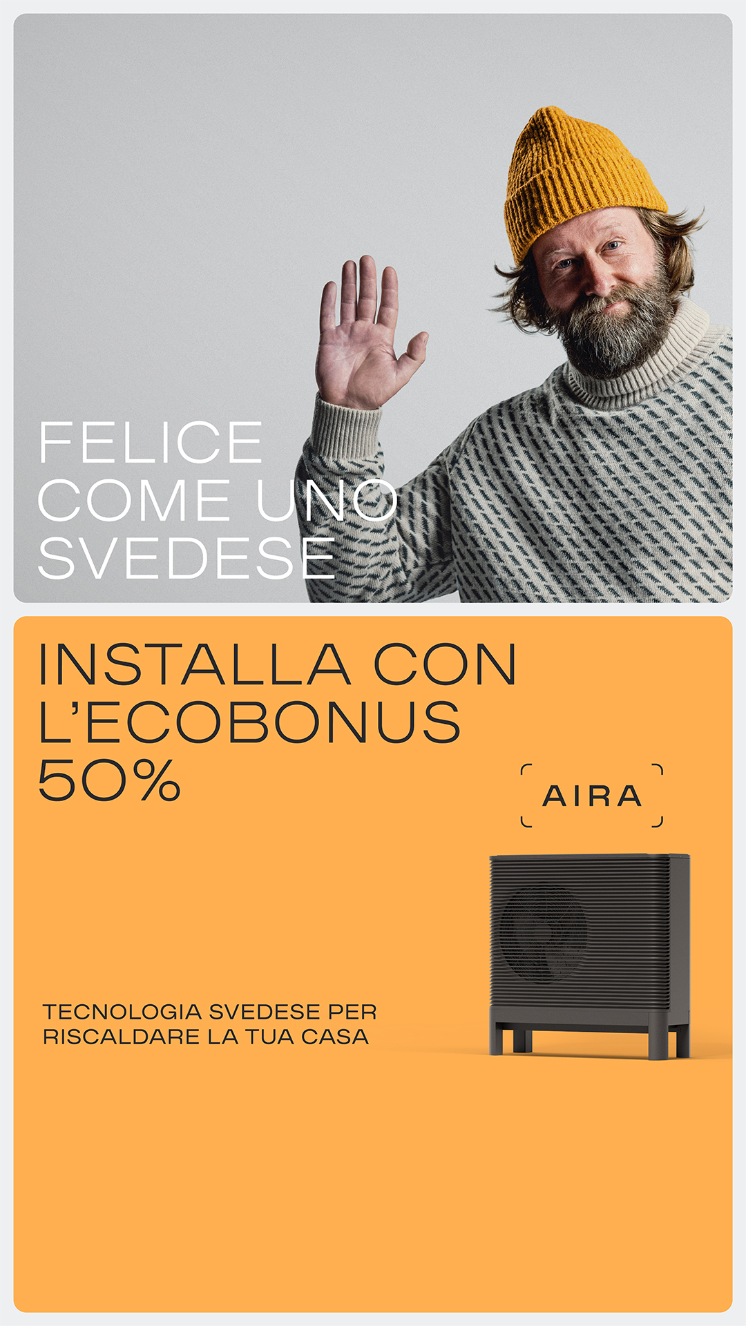 Aira Italia Facebook ad