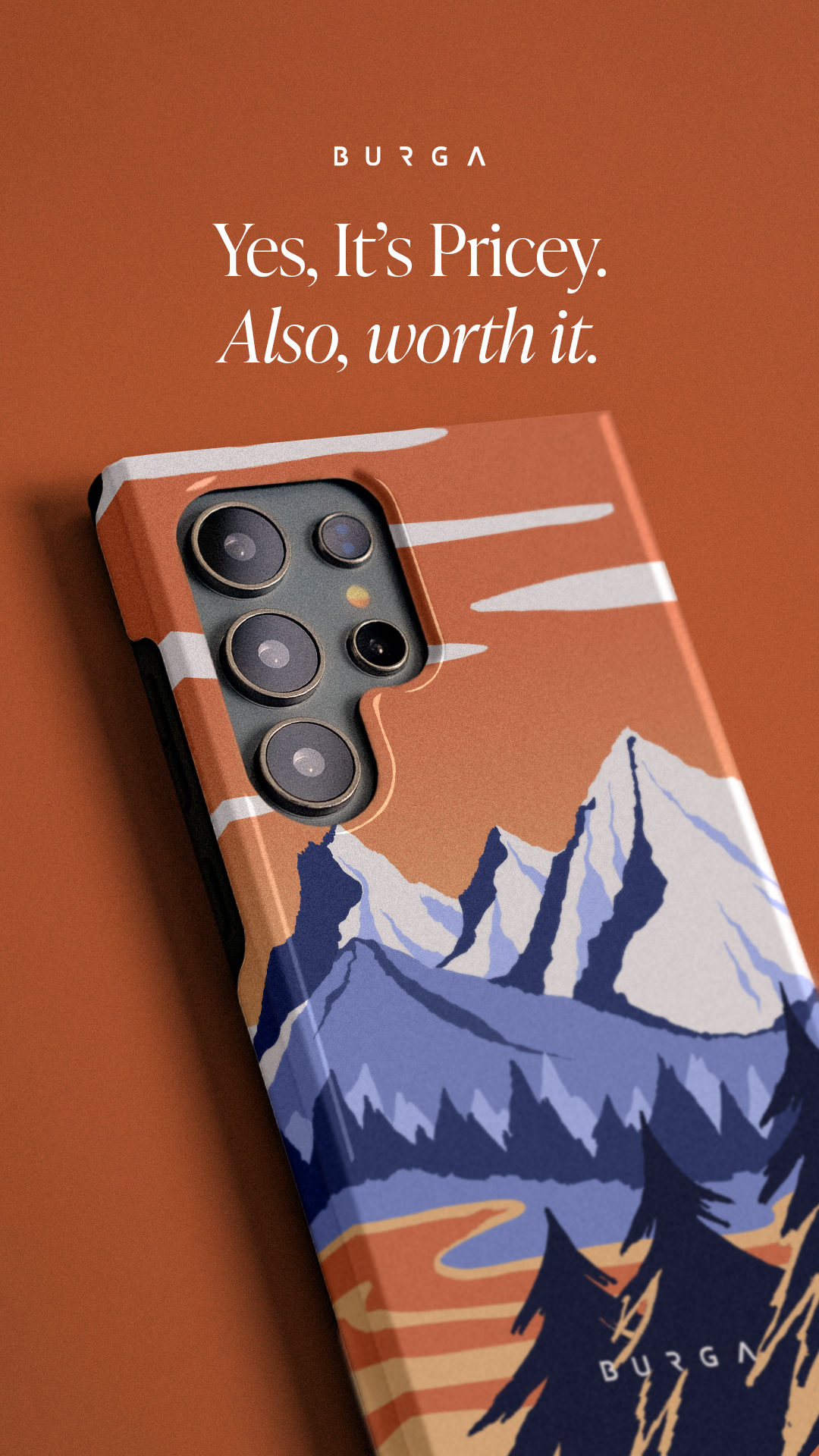 BURGA Phone Cases Facebook ad