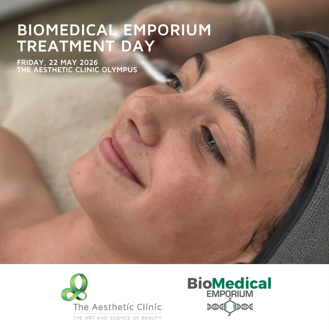 The Aesthetic Clinic - Dr Anton Mathey Facebook ad: Join us at The Aesthetic Clinic Olympus for…