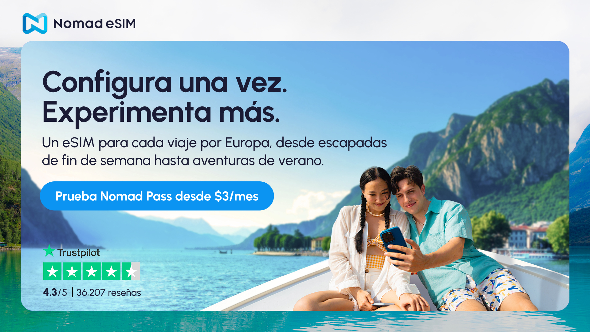 Nomad Esim Facebook ad