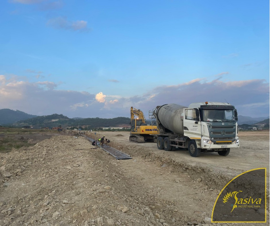 Sasiva Industrial Park Facebook ad: More than earthworks.