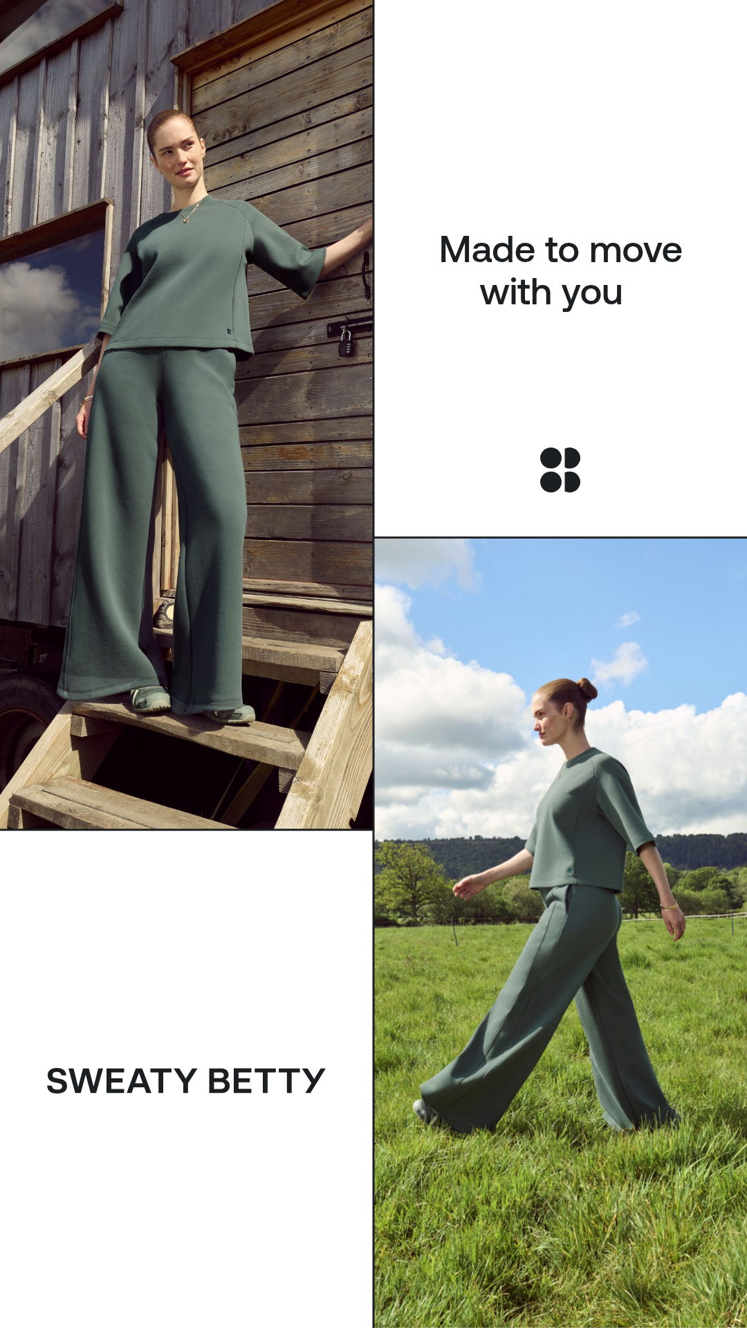 Sweaty Betty Facebook ad