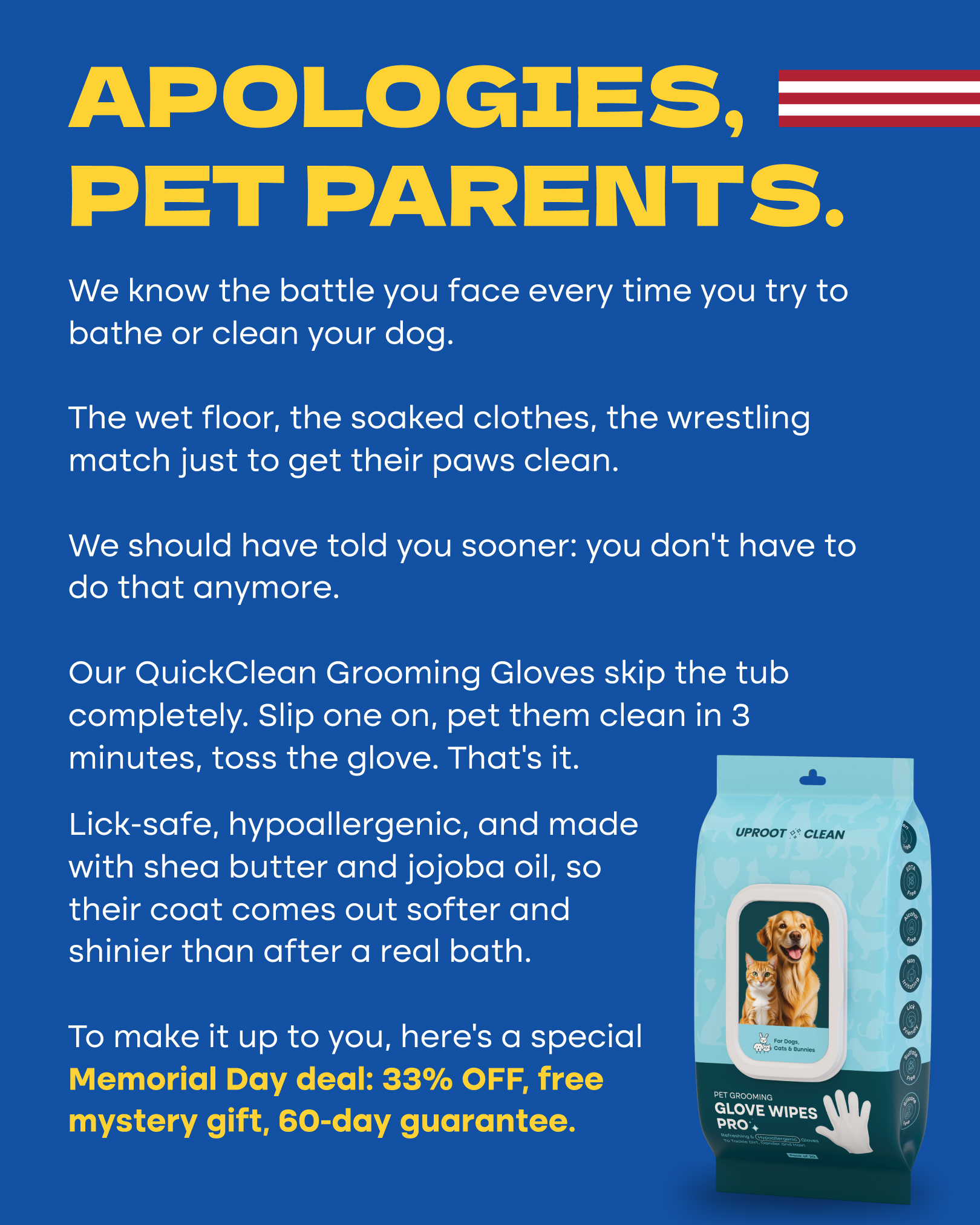 Uproot Clean Facebook ad