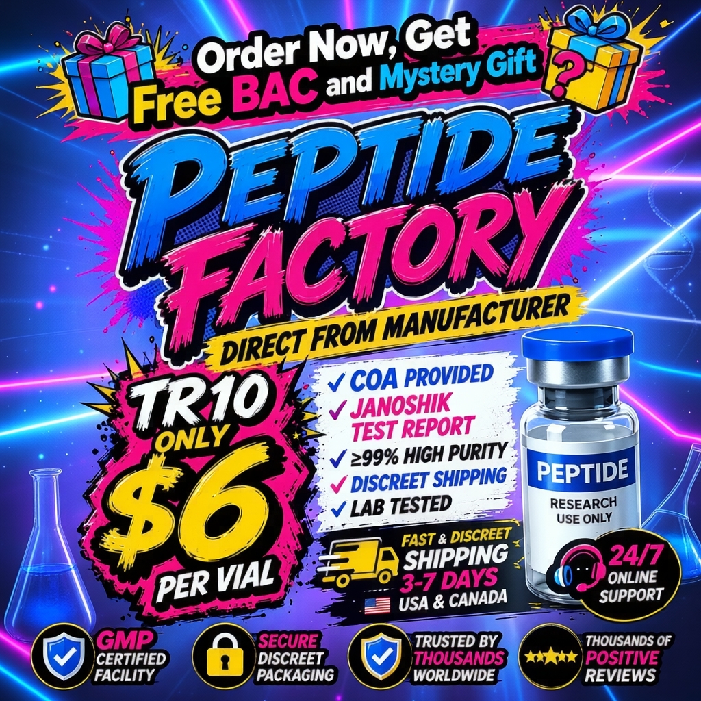 Nova Peptides Factory Direct Supply Facebook ad