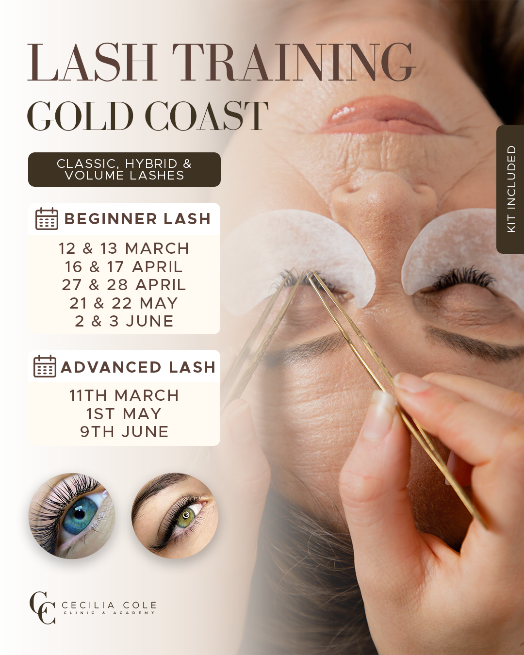 Cecilia Cole Clinic & Academy Facebook ad