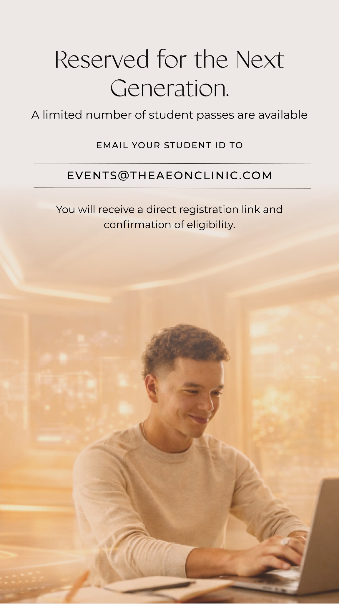 Next Generation Medicine Facebook ad
