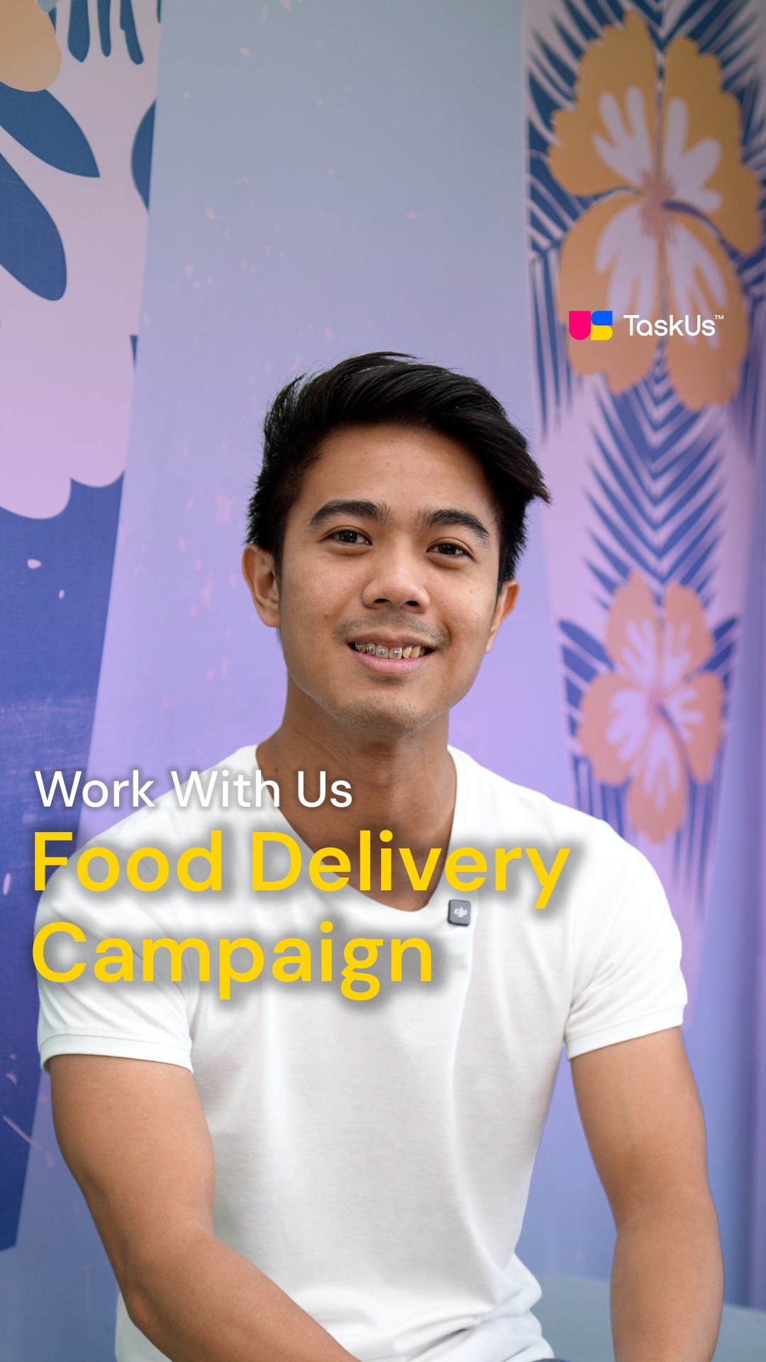 TaskUs Facebook ad: Help customers order with ease, track their deliveries…