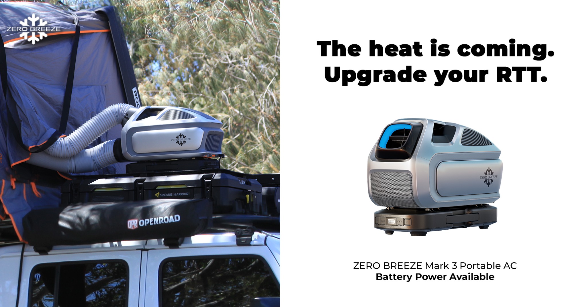 ZERO BREEZE Facebook ad