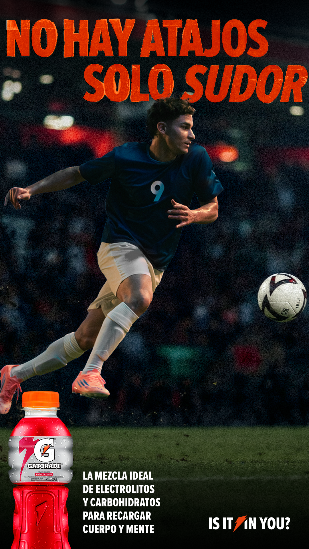 Gatorade Nicaragua Facebook ad: No es solo jugar, es dejar todo en…