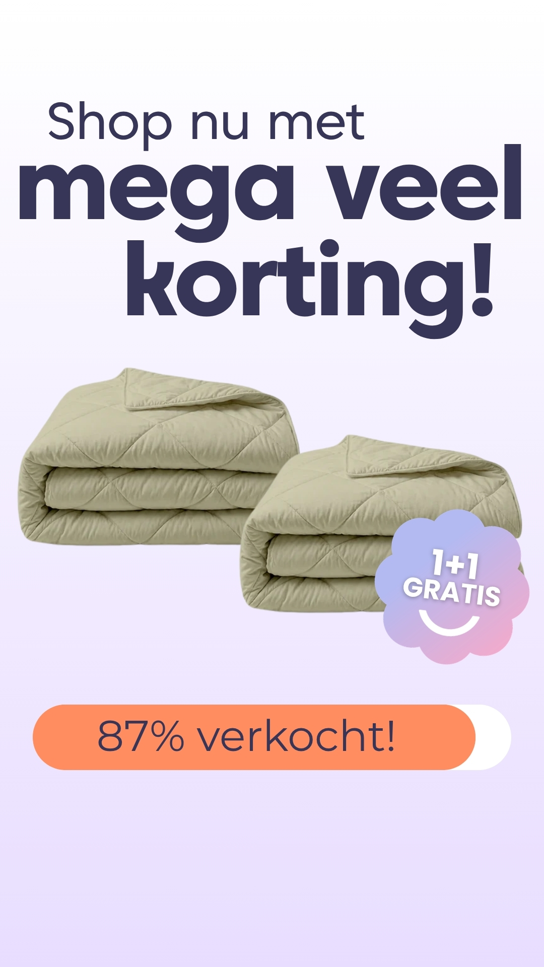 HappyBed Facebook ad