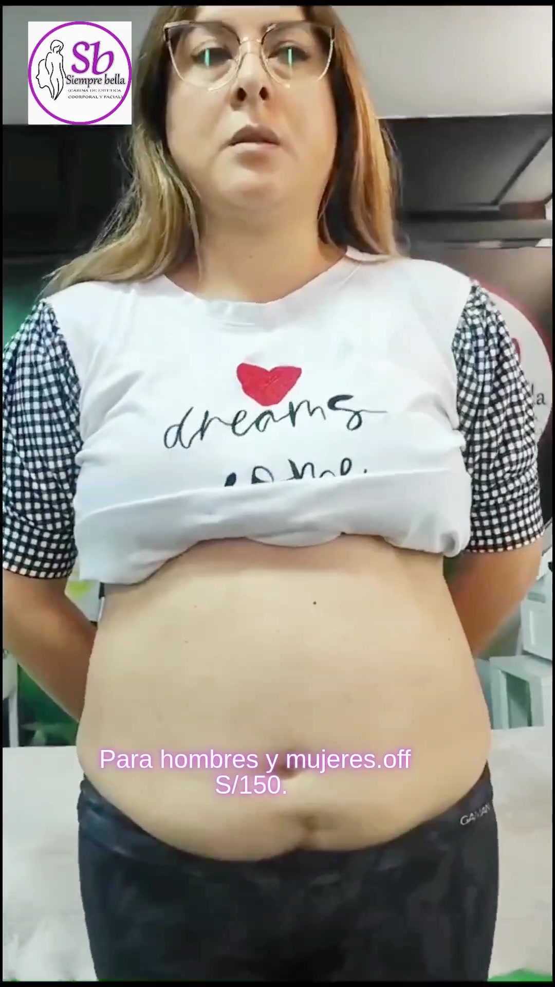 Siempre Bella Facebook ad: Moldea tu cuerpo sin dolor y sin agujas