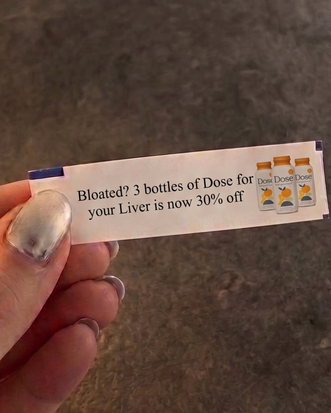 Dose Facebook ad: 30% Off + Exclusive Gifts