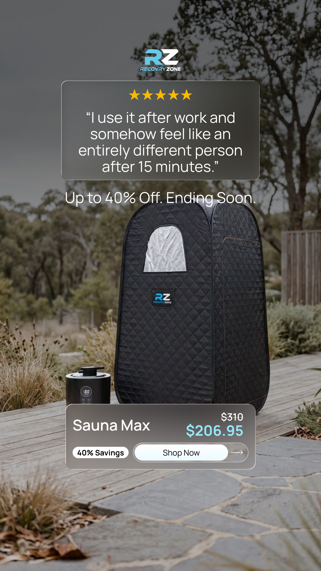 Recovry Zone Facebook ad