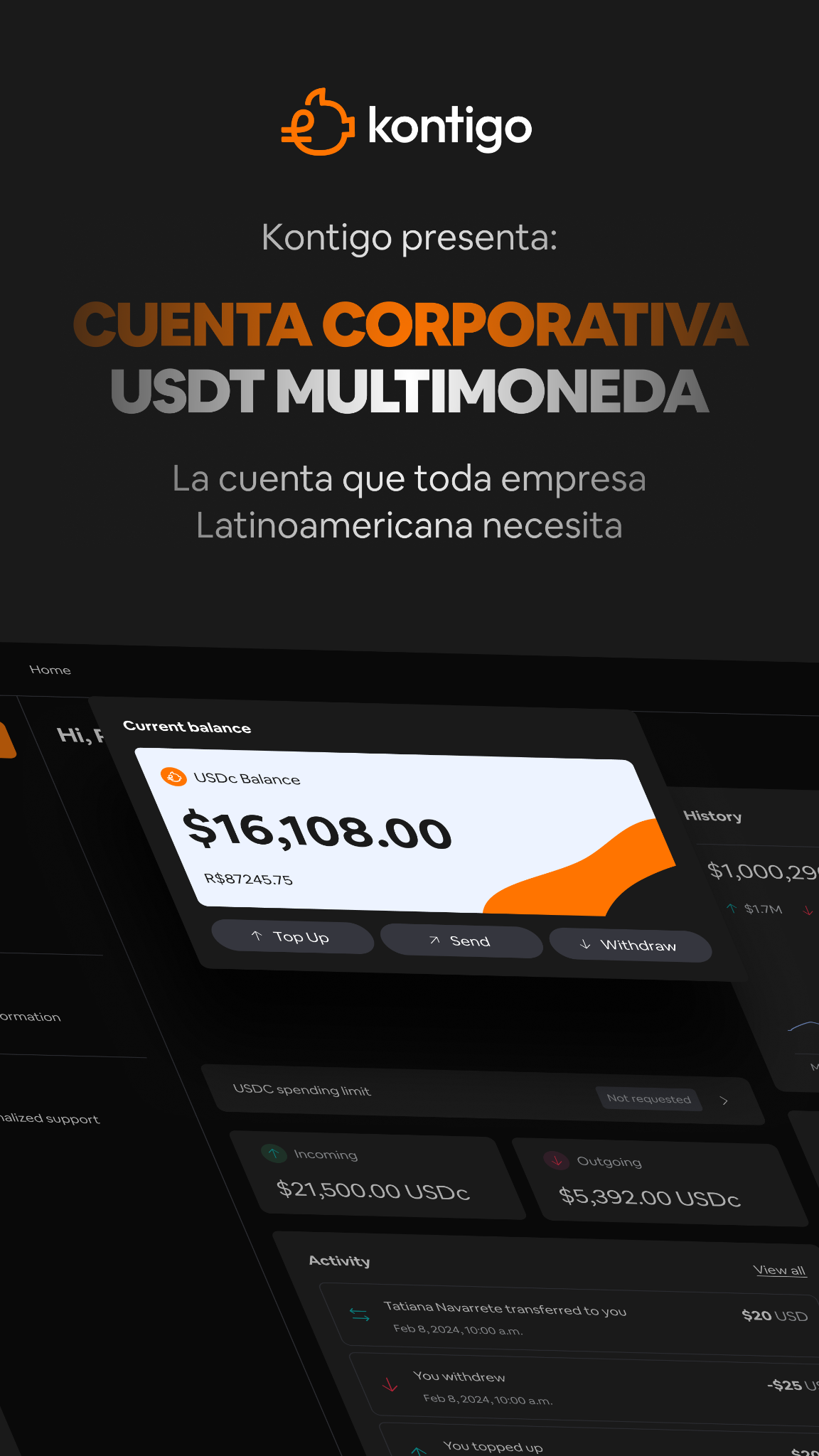 Kontigo.app Venezuela Facebook ad
