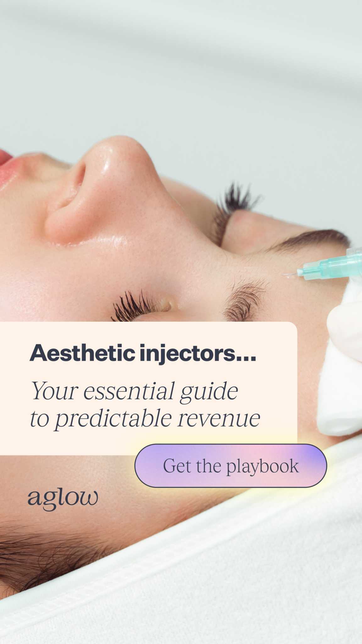 Aglow - The Beauty Membership Platform Facebook ad
