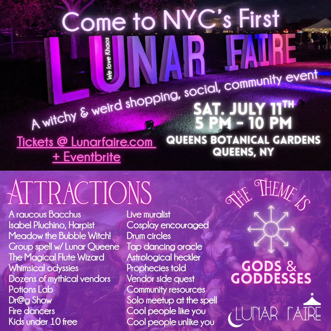 Lunar Faire Facebook ad: Lunar Faire is Coming to NYC!
