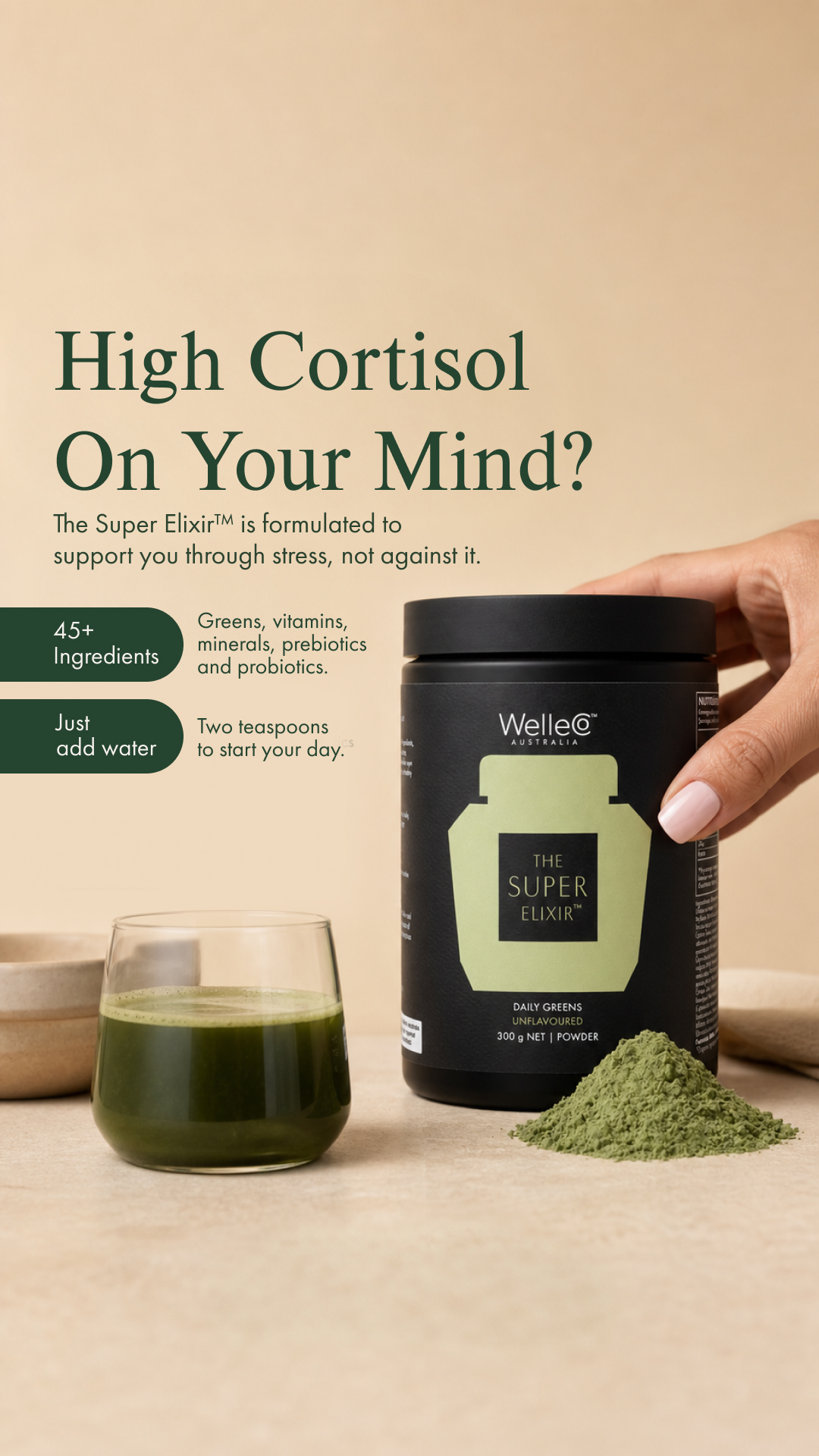 WelleCo Facebook ad