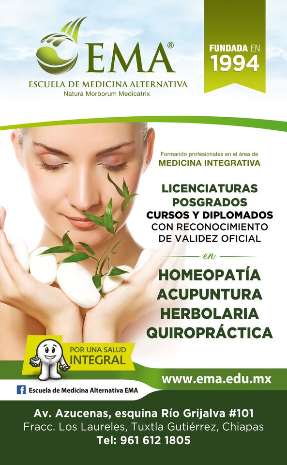 Escuela De Medicina Alternativa EMA Facebook ad: Medicina Natural