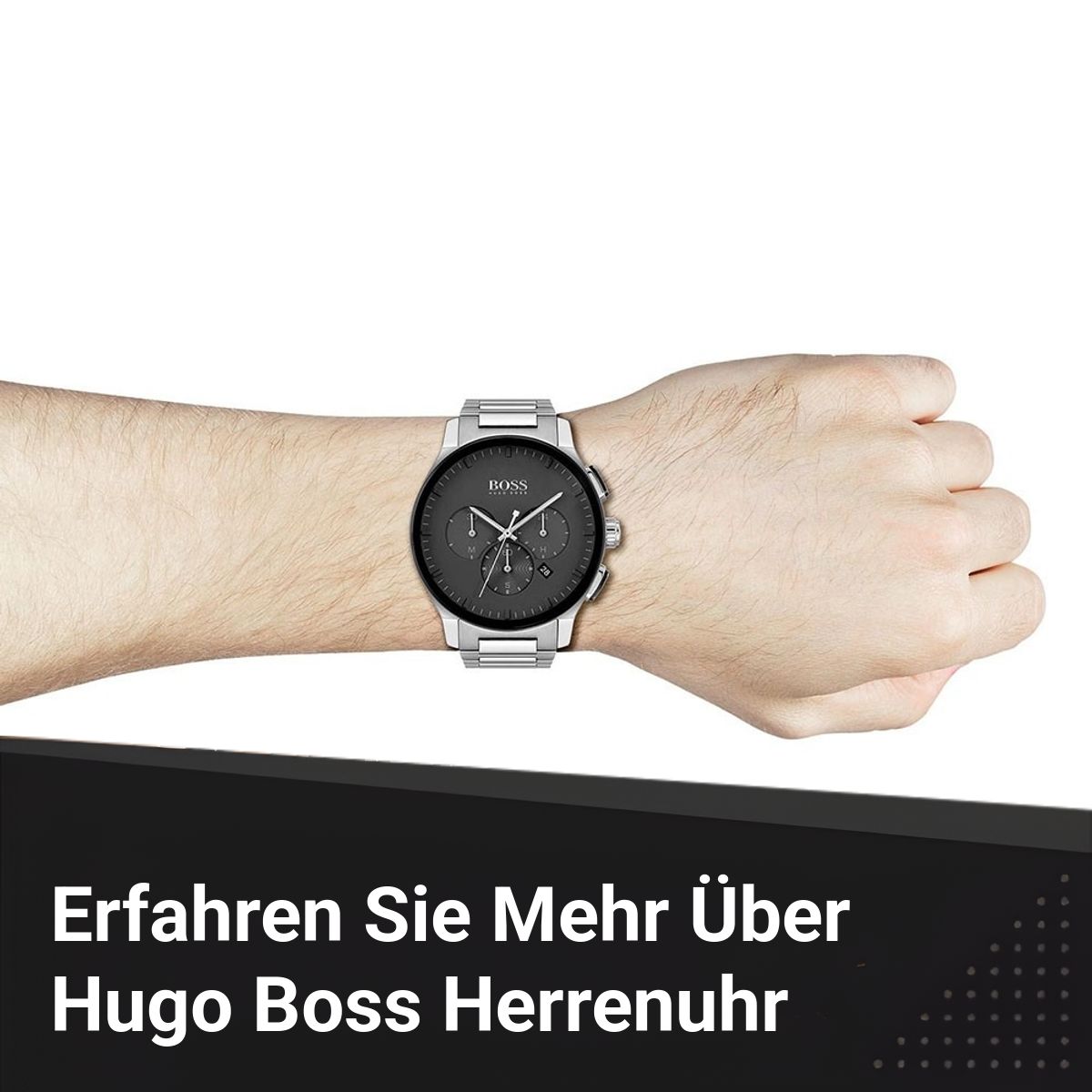 Alysa Facebook ad: Erfahre mehr über Hugo Boss Herrenuhr