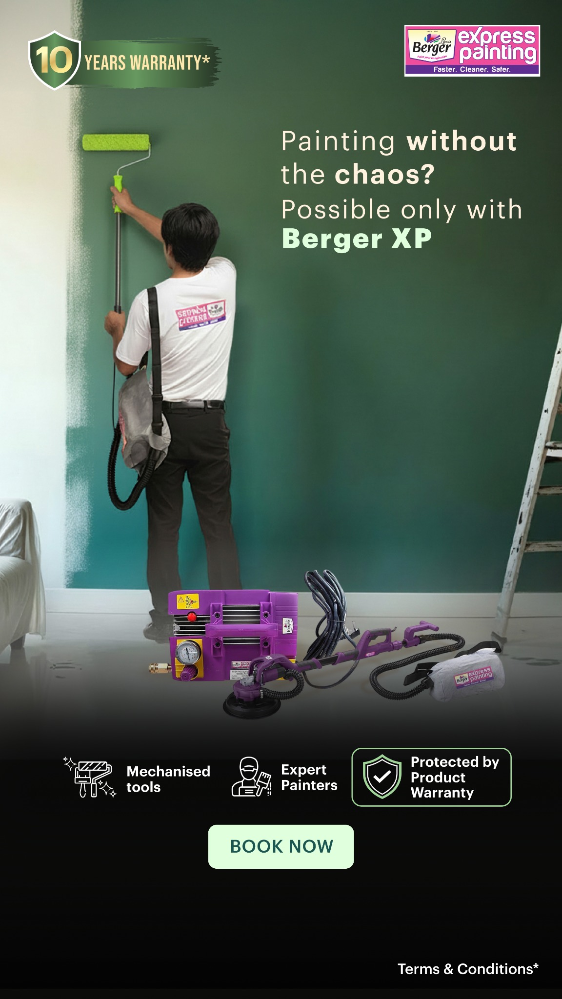 Berger Express Painting Facebook ad