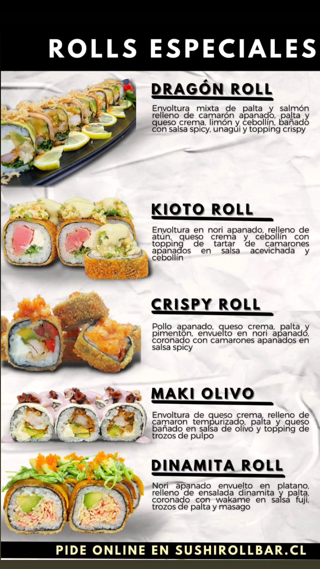 Sushi & Roll Bar Facebook ad from Apr 13, 2025